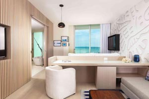 Superior Ocean View King Room at SLS Cancun
